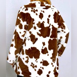 Cow Print Jacket